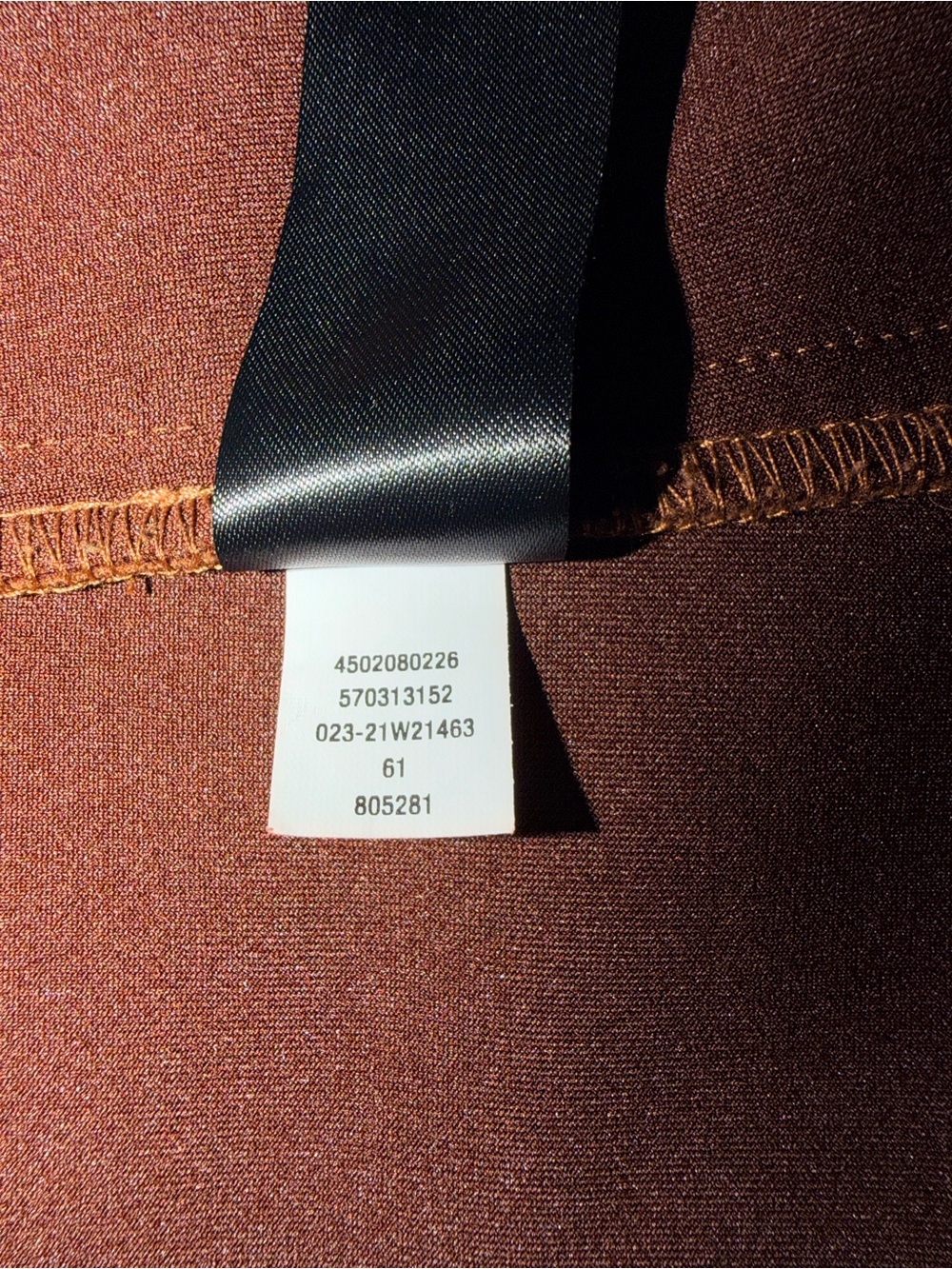 WHBM White House Black Market Faux Suede Blazer Size 12 Cognac Double Breasted - Picture 6 of 11